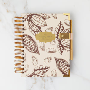 MINIMAL 2025 Daily Planner: CACAO