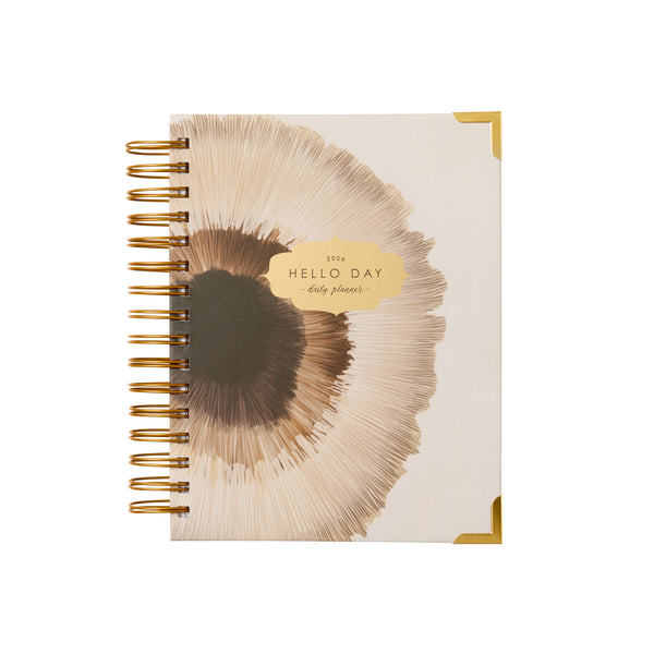 MINIMAL 2026 Daily Planner: PETUNIA
