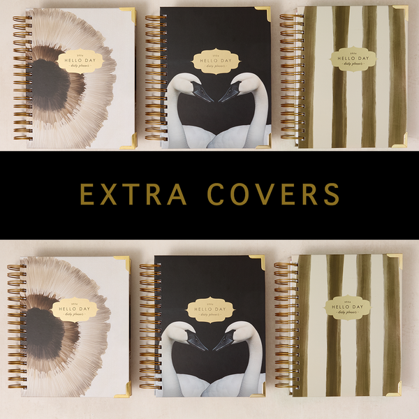 2026 Spiral Extra Planner Covers