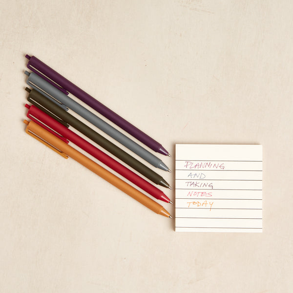Autumn Gel Pens - Set of 5
