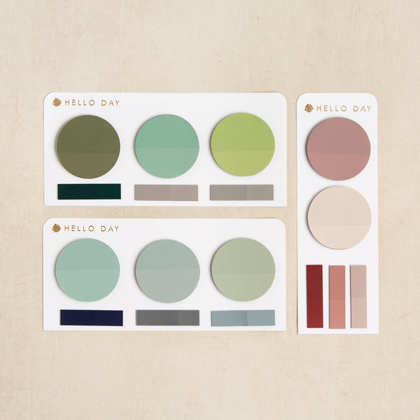 Set of Transparent Sticky Notes