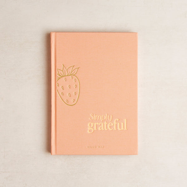 Hello Day Simply Grateful gratitude journal 