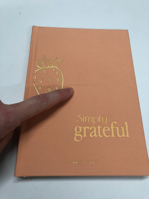 Simply Grateful Gratitude Journal - SAMPLE SALE