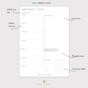 ORIGINAL 2024 Daily Planner: SHIMMER