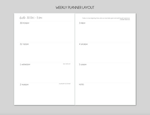 Petite 2024 Weekly Planner: STEMS