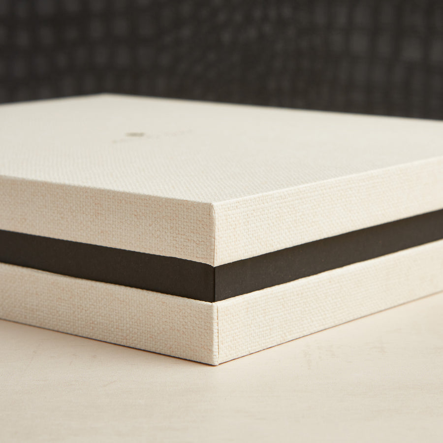 Decorative Cream Textured Box