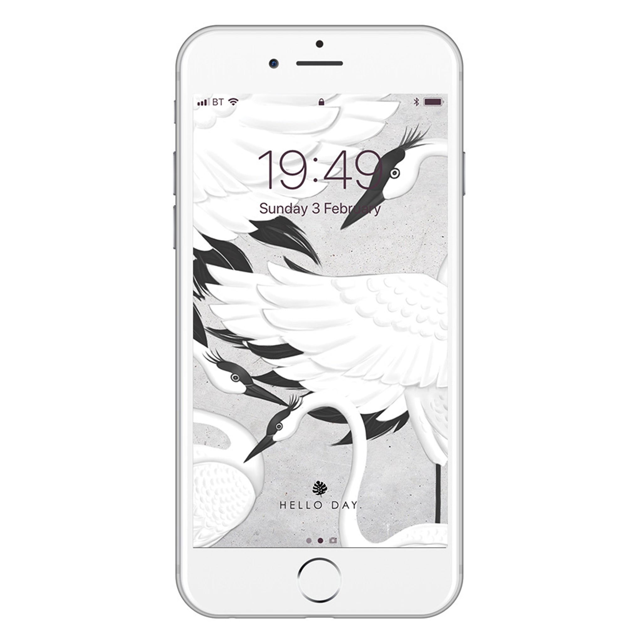 Flock Phone Wallpaper - Hello Day