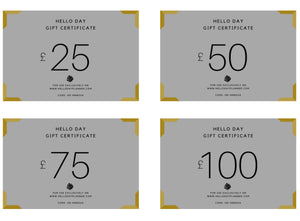 Hello Day Gift Card Options