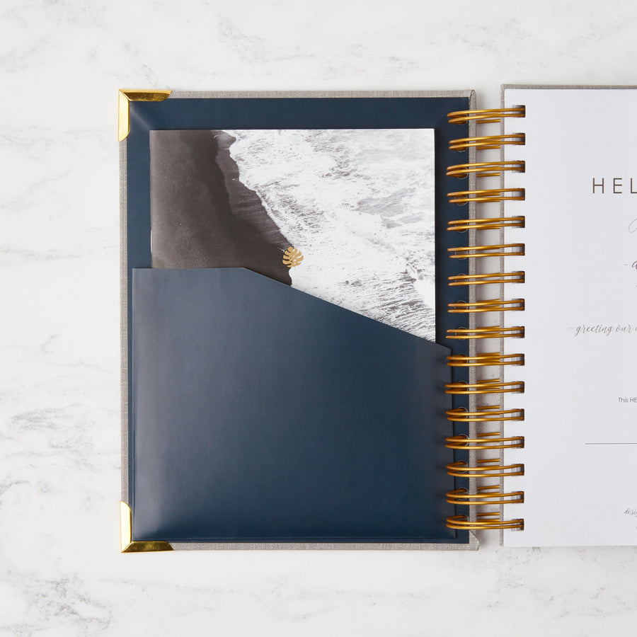 2024 Debonaire Minimal Daily Planner: Dusk