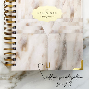 2023 - 2024 Academic / Mid Year Daily Planner: Rosa