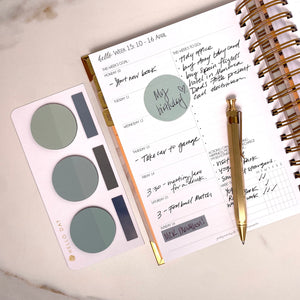 Set of Transparent Sticky Notes