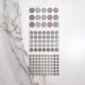 Round Transparent Planner Stickers