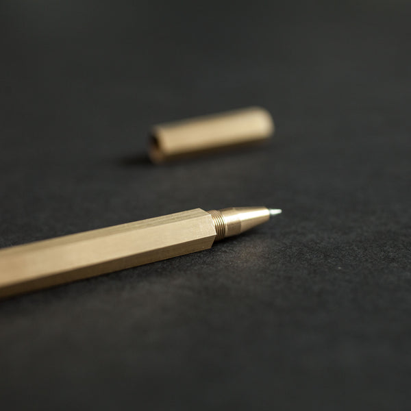 Hello Day Brass Pen 