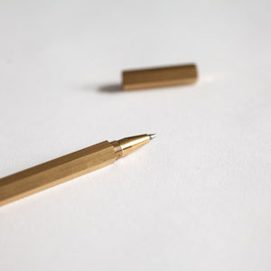Hexagon Brass Pen