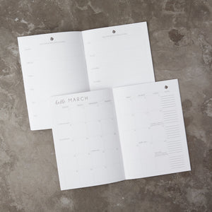 Calendar Mini Notebook 2025