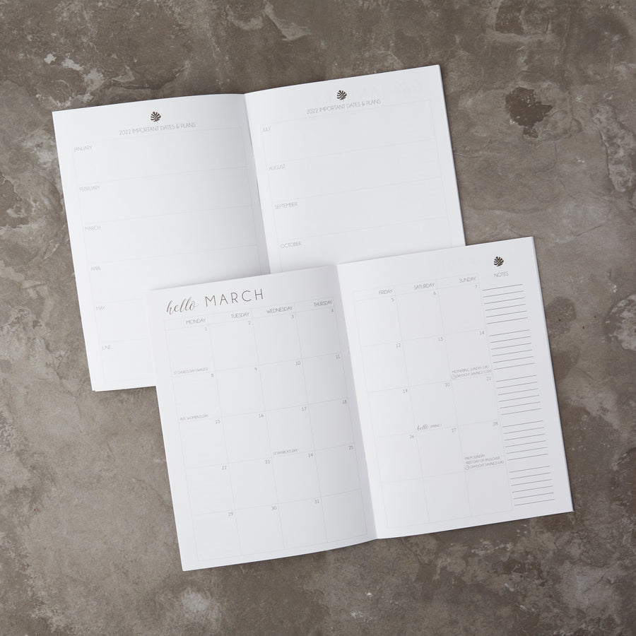 Calendar Mini Notebooks 2024, 2025